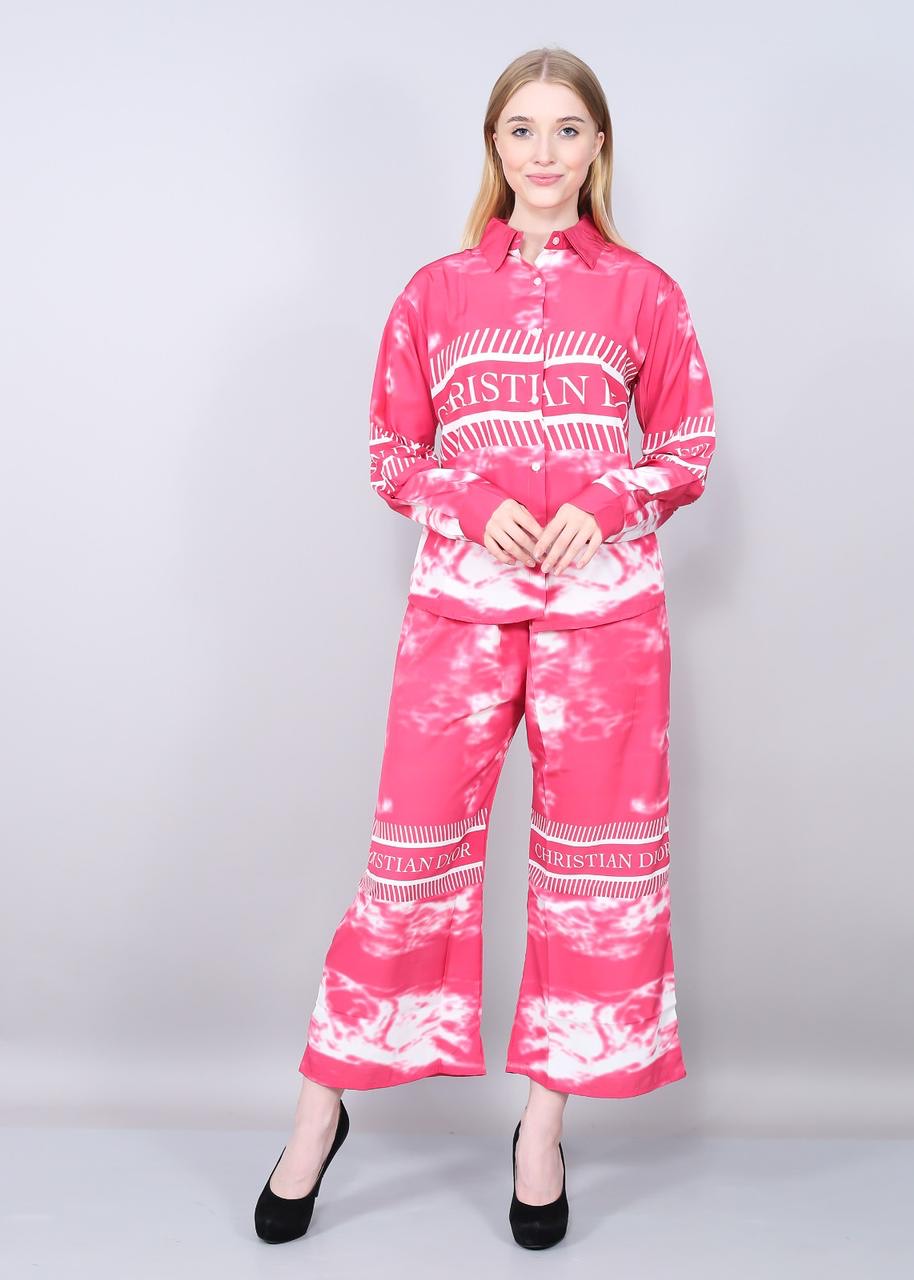French Fuchsia funky co-ord sets