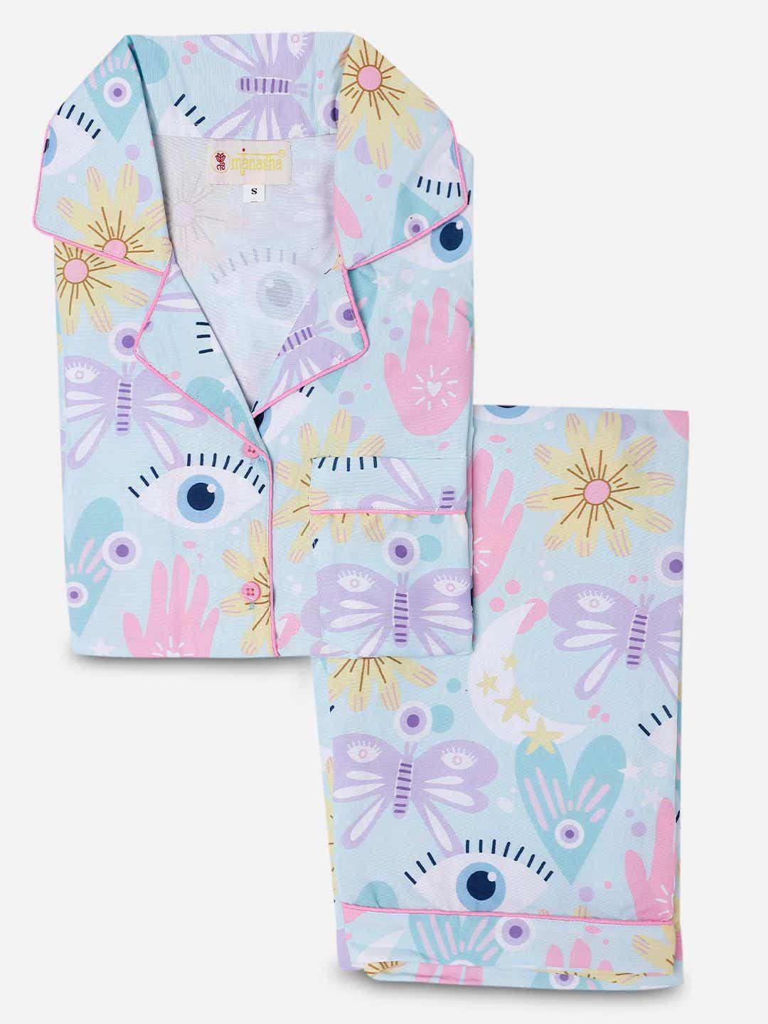 The Evil Eye Heart Nightwear Set