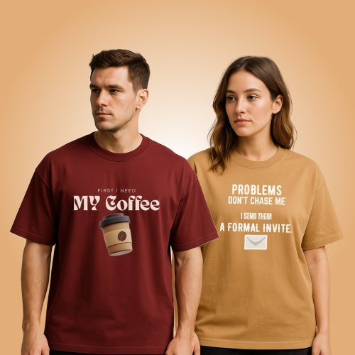 Custom Caption Tee – Your Words, Your Way