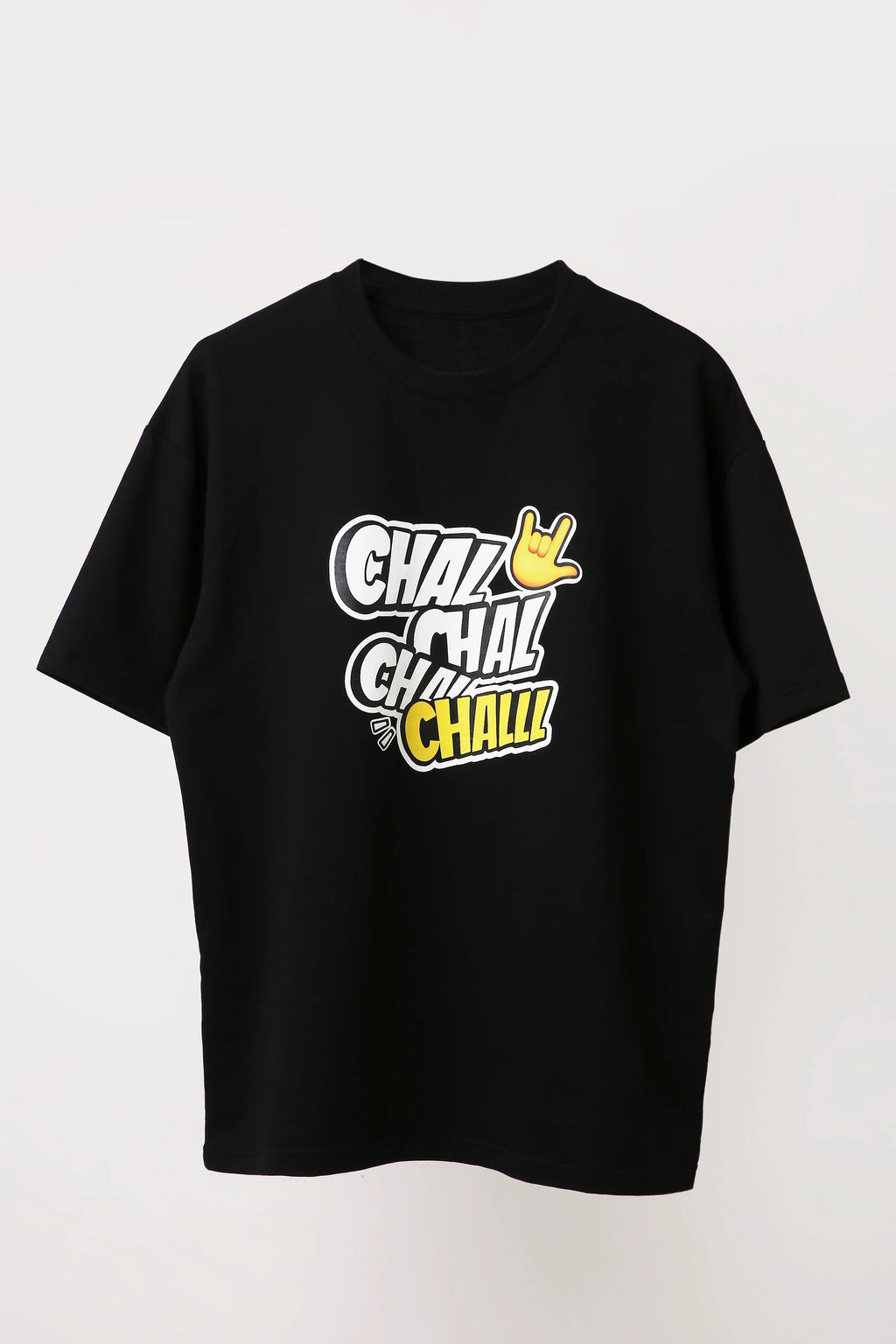 CHAL CHAL CHALLL BLUE T SHIRT