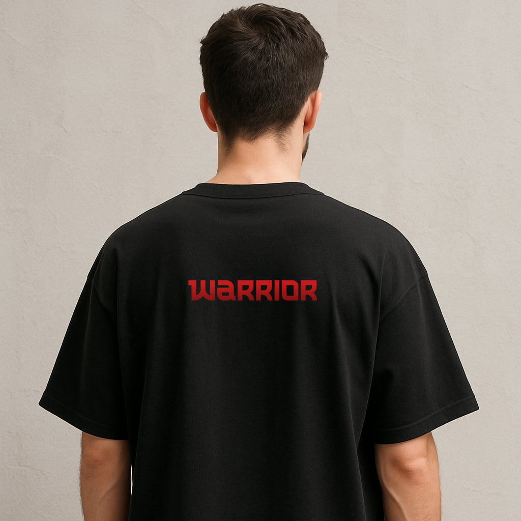 Samurai Warrior Graphic Printed T-shirt for Men