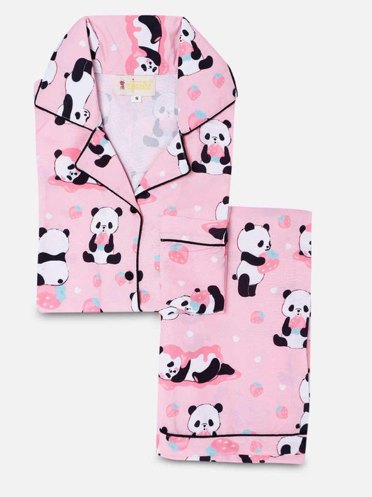 Hey, panda Nightwear Set