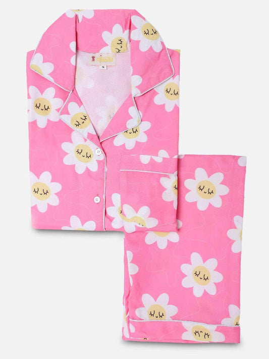 Sun Shine Floral Nightwear Set