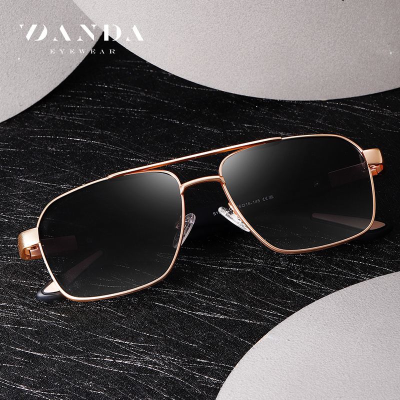Fashion classic double beam sunglasses S15111 men's outdoor sun protection polarized sunglasses rubber non-slip sunglasses