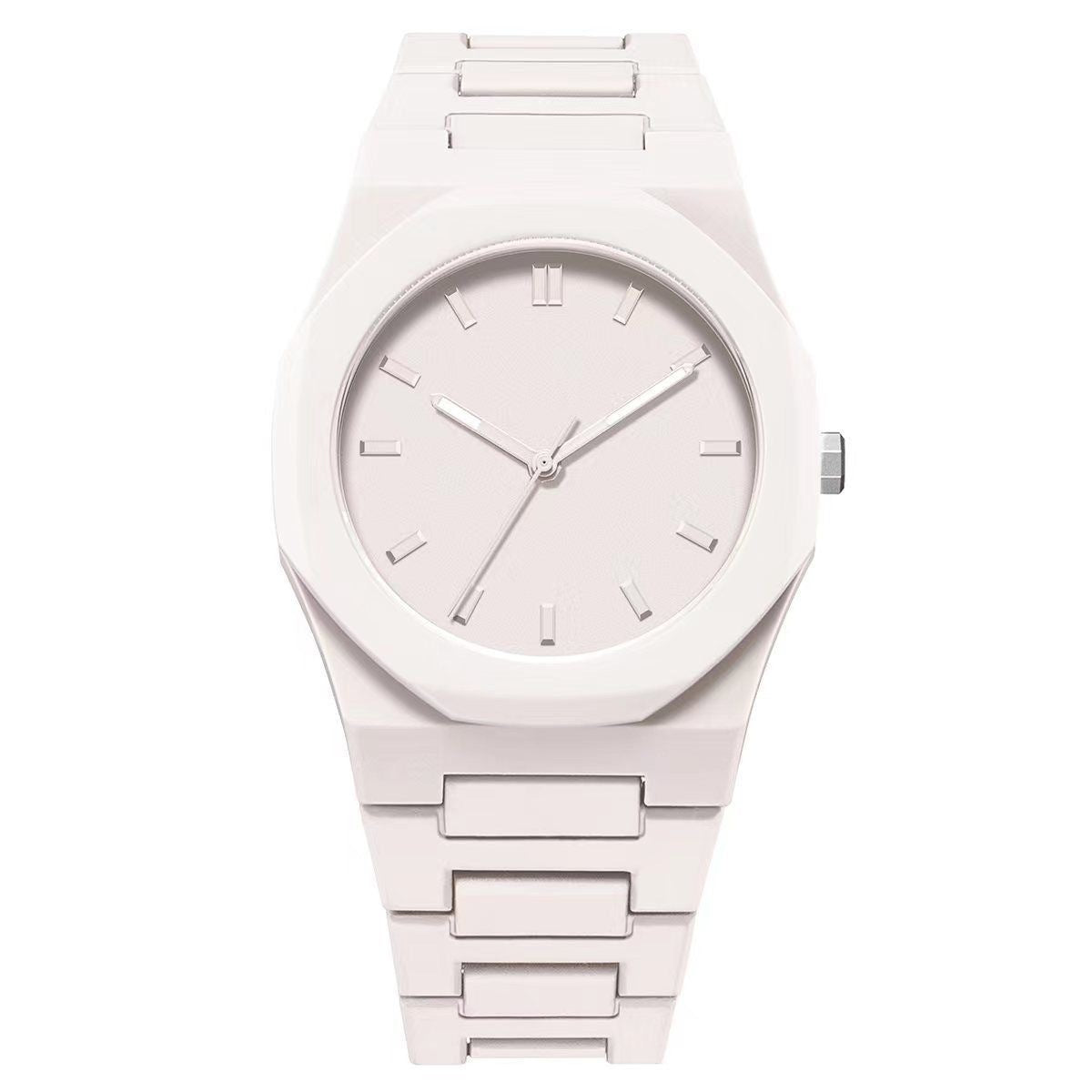 Foreign Trade New Men's Watch Creative High-End Barrel-Shaped Arabic Business Quartz Men's Watch Wholesale