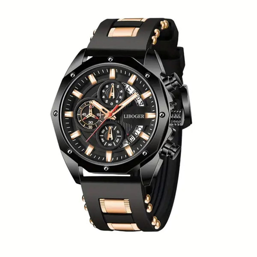 2026 Men’s Luxury Chronograph Watch – Luminous, Waterproof & Timeless
