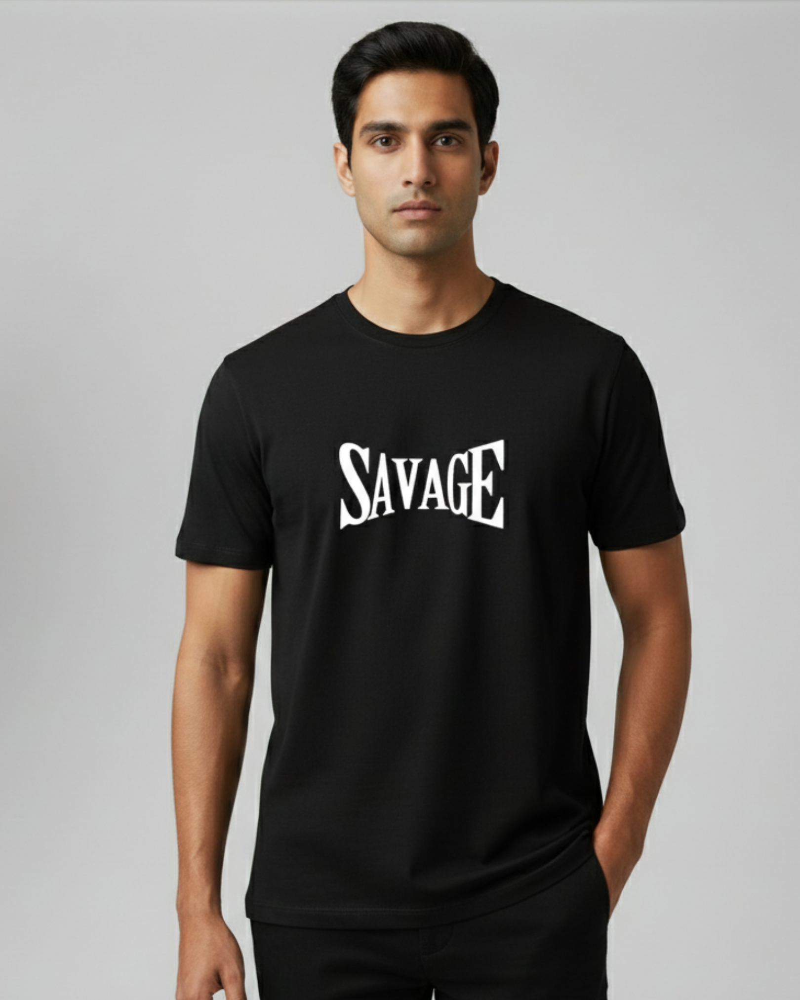 Savage Men's Black T-shirt