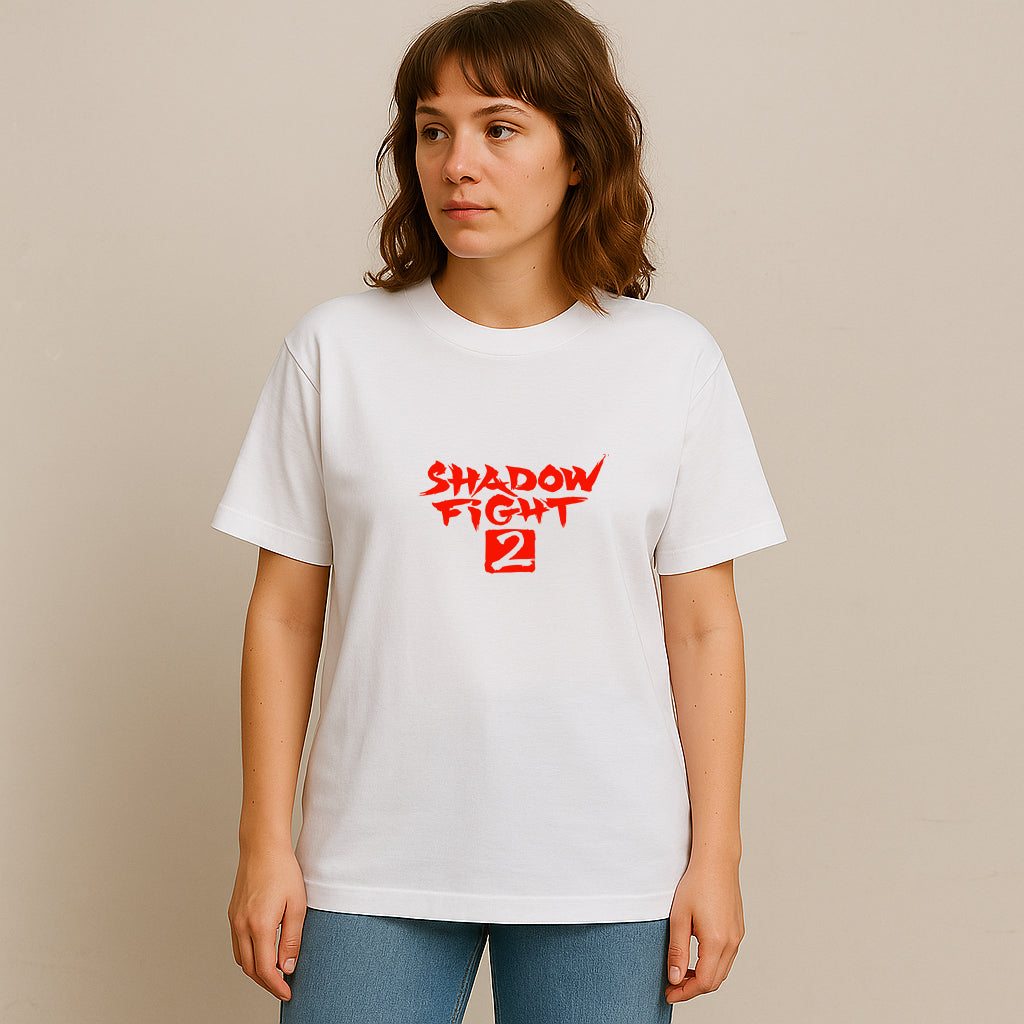 Shadow Fight Graphic Printed T-shirt for Women